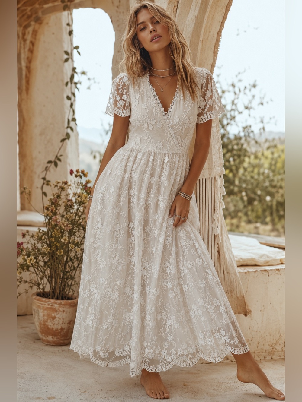 JUST ME | Peonia Midi Dress